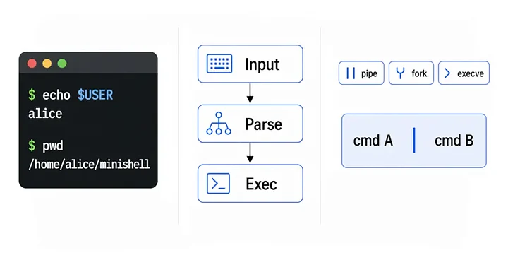 Vignette du projet Terminal Unix